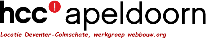 HCC Apeldoorn - locatie Deventer-Colmschate - werkgroep webbouw.org